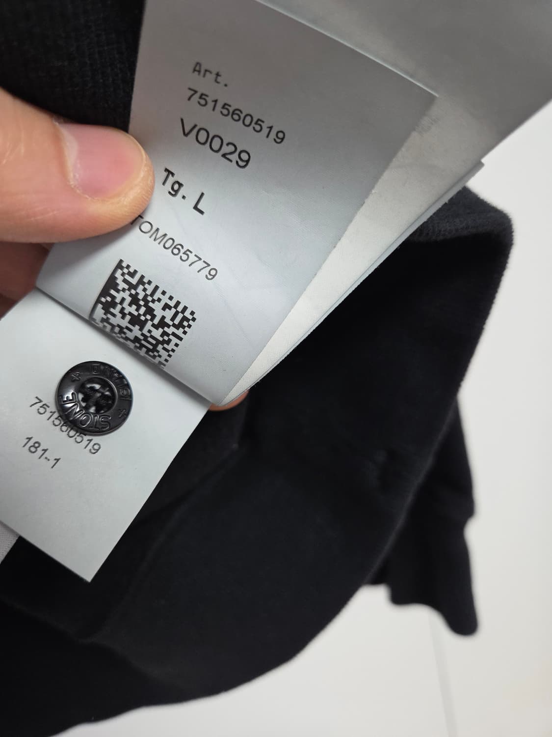 [매장판] 스톤아일랜드 하이넥 멀티포켓 탄창 맨투맨 L 상품이미지10