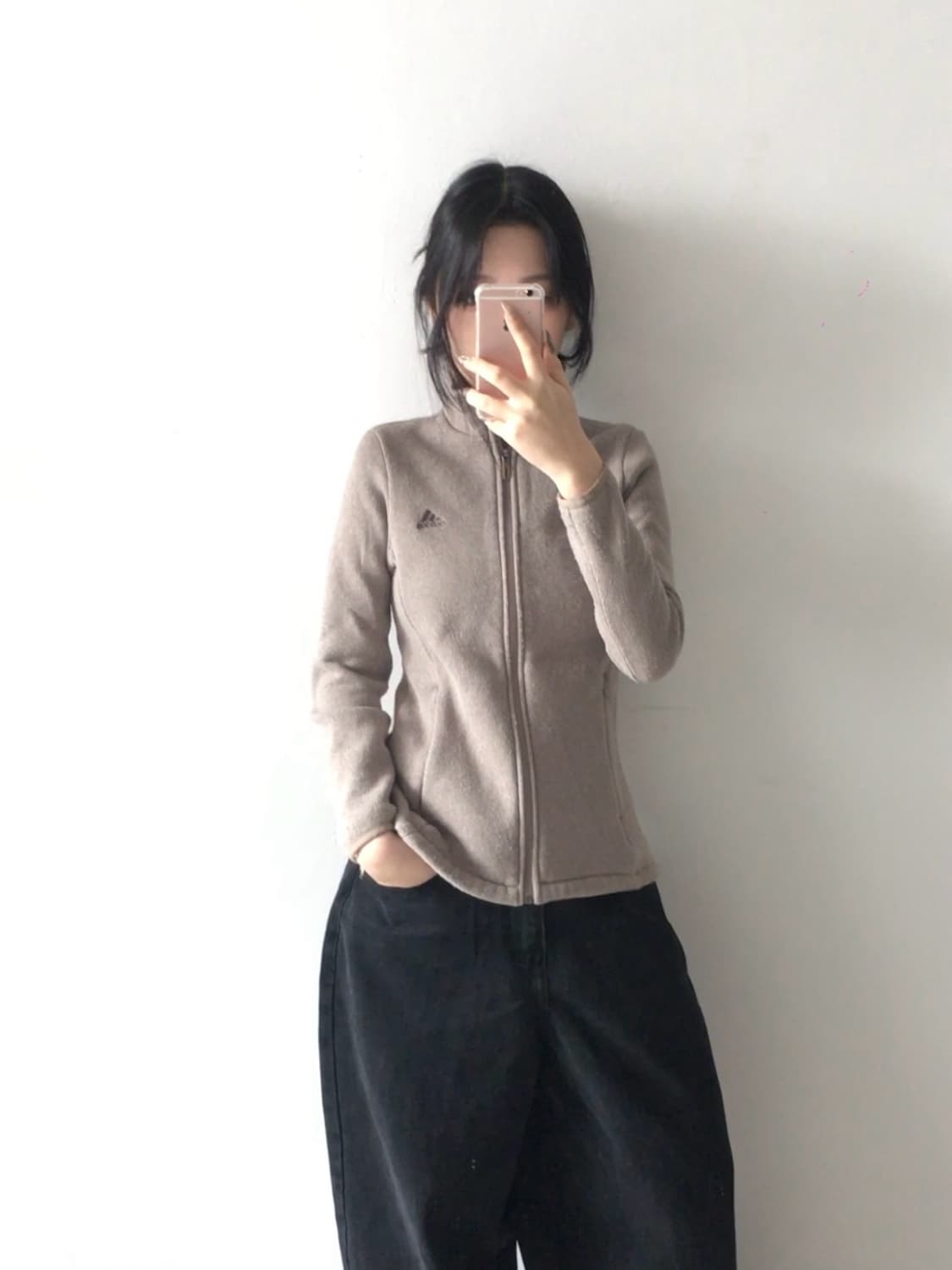 아디다스 삼선 니트집업 상품이미지1