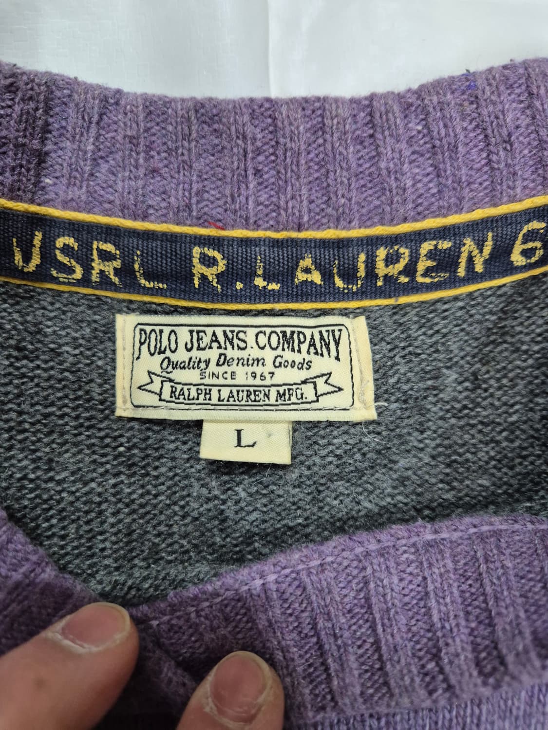 폴로 진 니트 상품이미지4