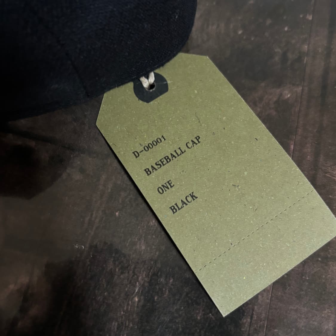 도그앤코 베이스볼 캡 블랙 상품이미지4