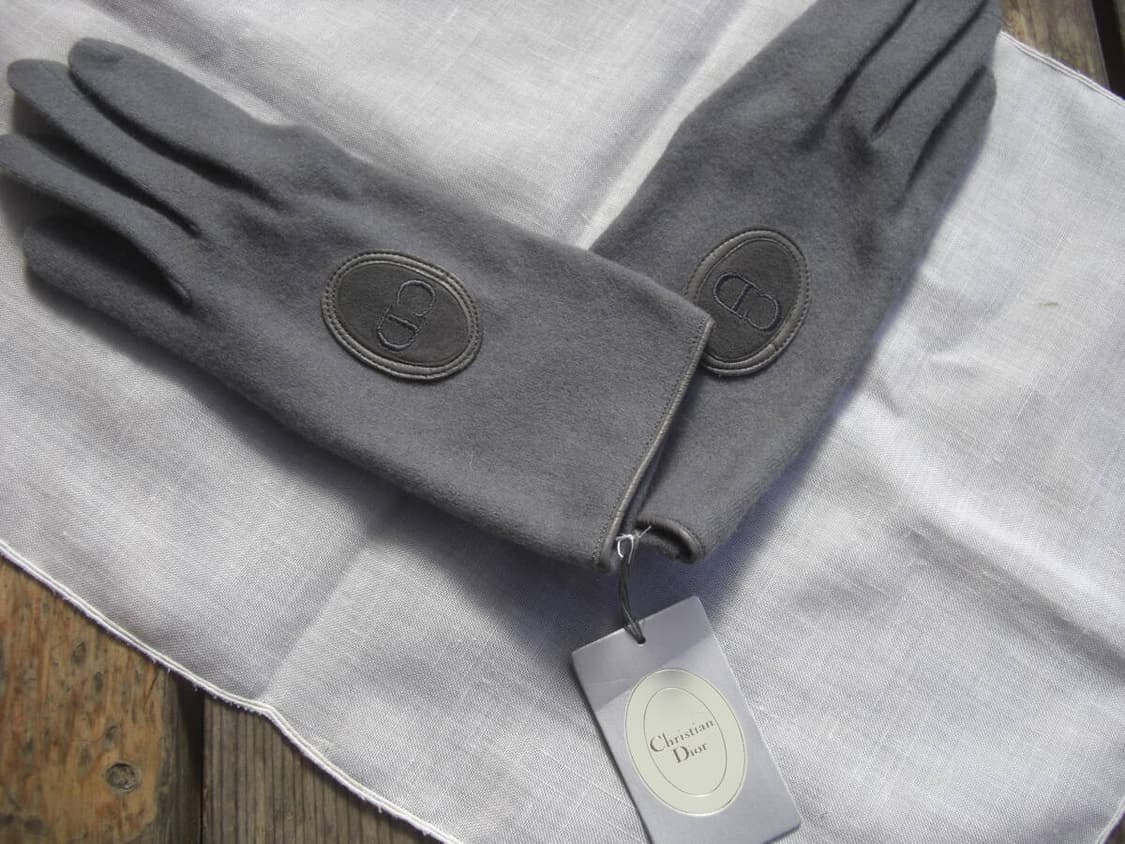 [Deadstock] Christian Dior Suede Gloves 상품이미지1