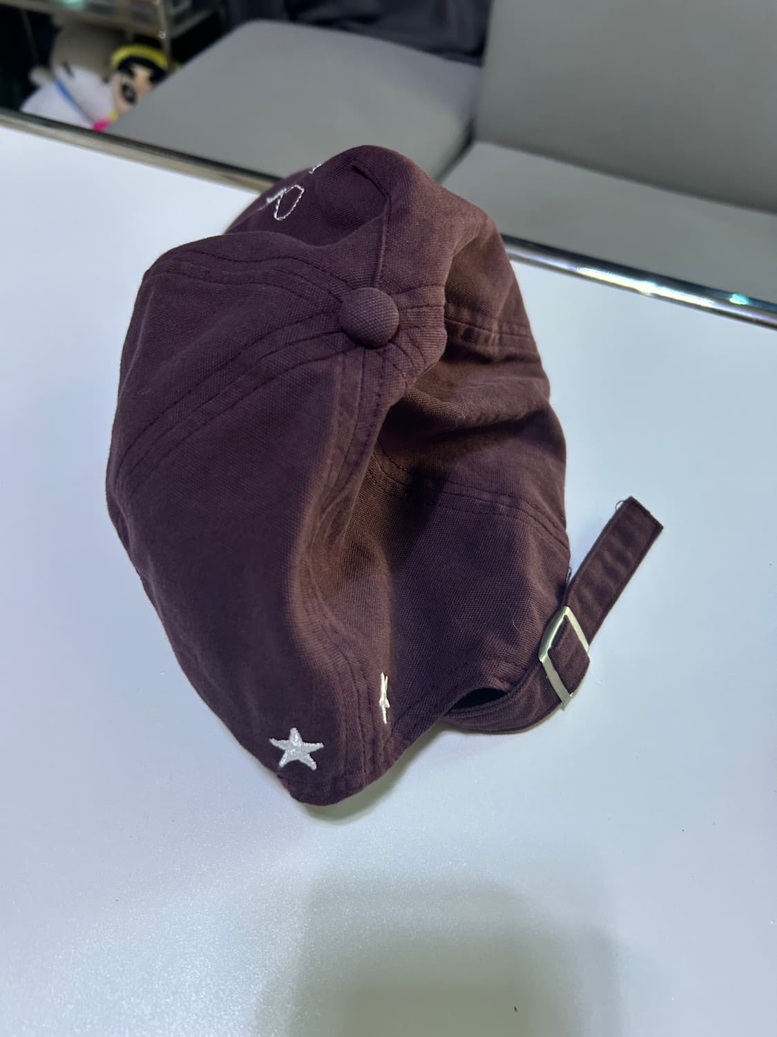 파르티멘토우먼 PW76 아플리케 그랜대드 캡 (버건디) 상품이미지4