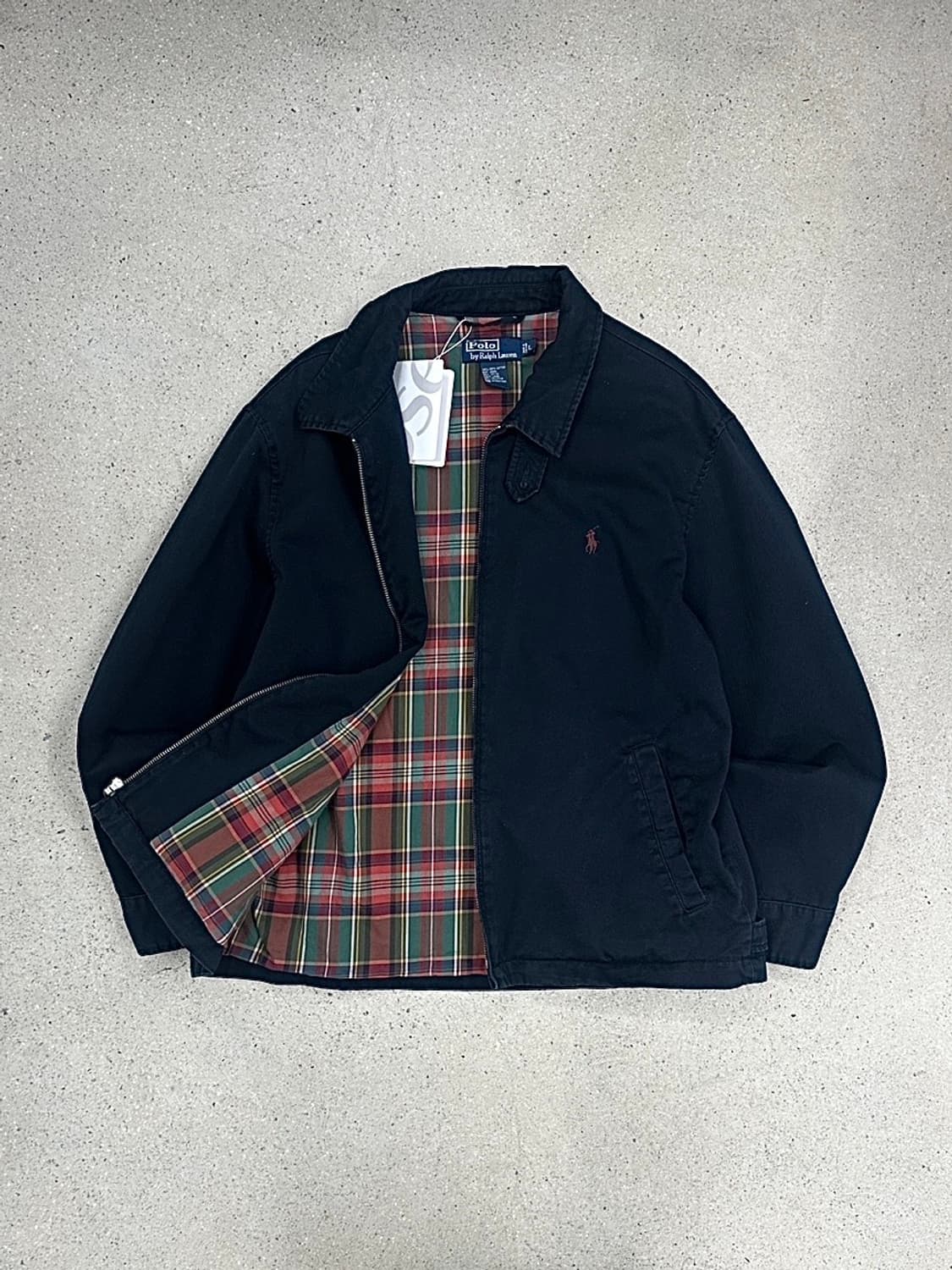 폴로 랄프로렌 체크 라이닝 해링턴 자켓  상품이미지2