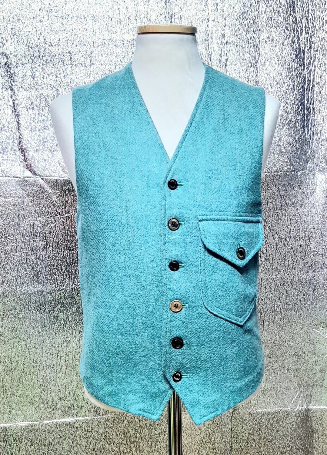 ♤필독♤ 빈티지 트위드 베스트 상품이미지1