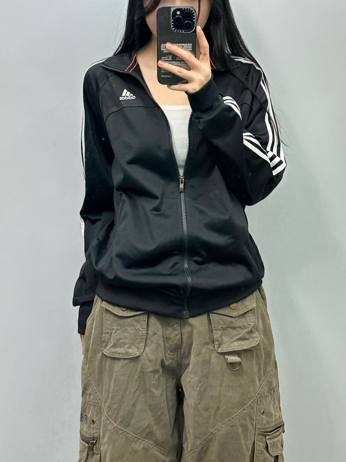 아디다스 블랙 트랙 져지 상품이미지1