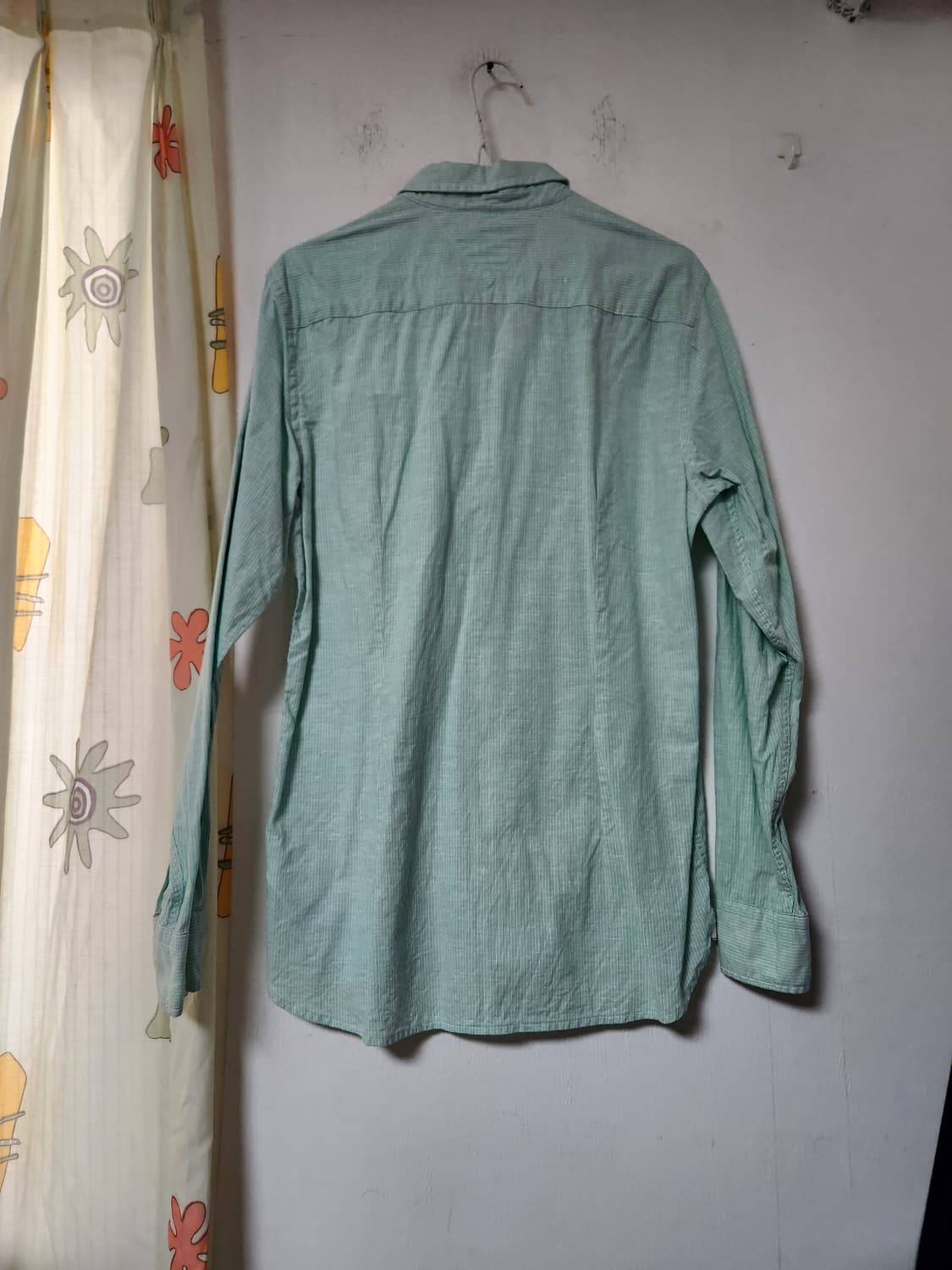 타미힐피거 스트라이프 셔츠 민트 M 상품이미지2