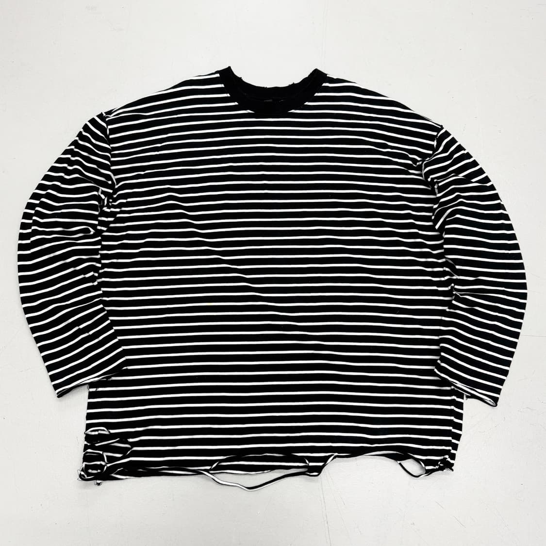 그런지 빈티지 스트라이프 롱슬리브 상품이미지2