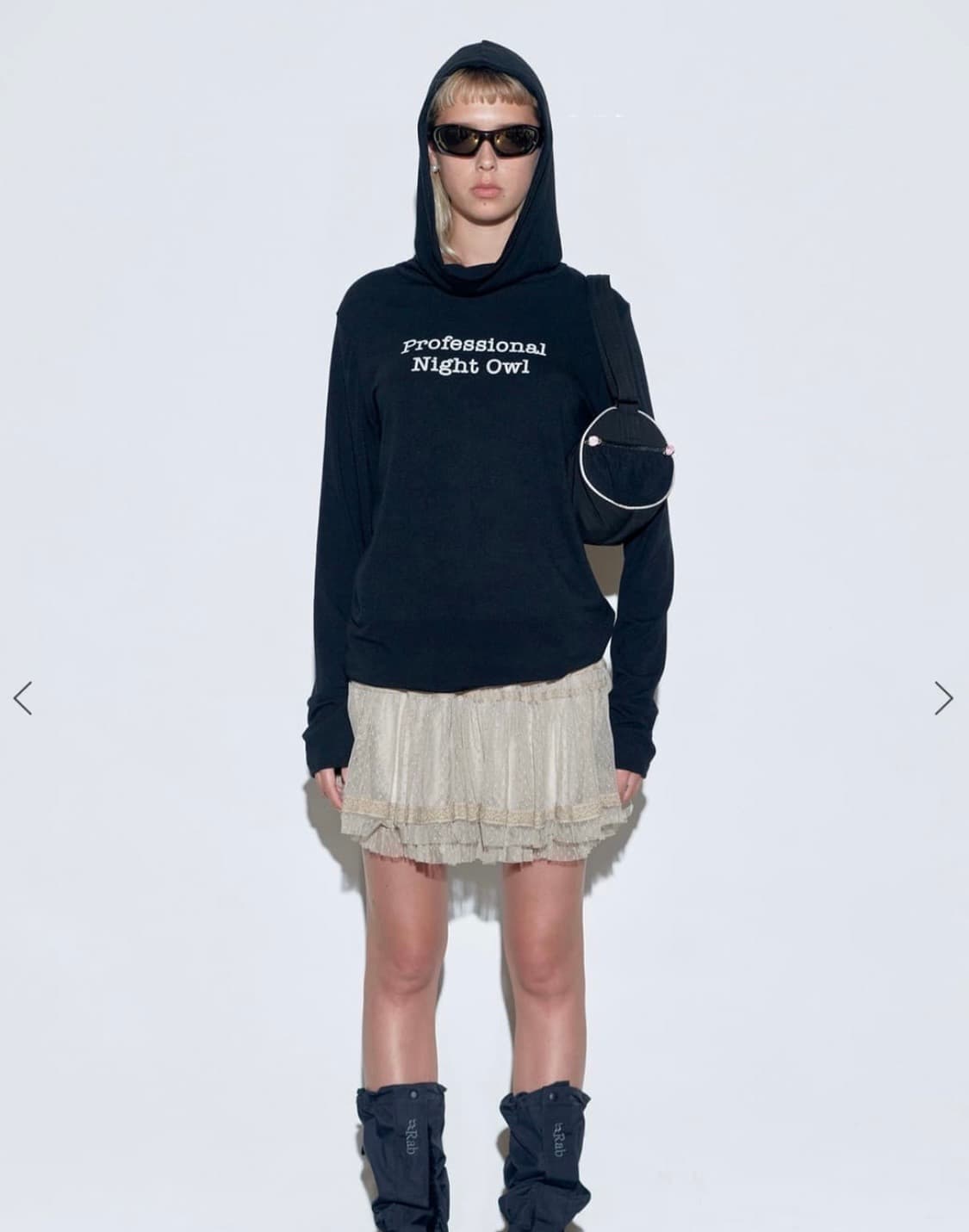 스컬프터  Cowl neck hoodie 상품이미지1