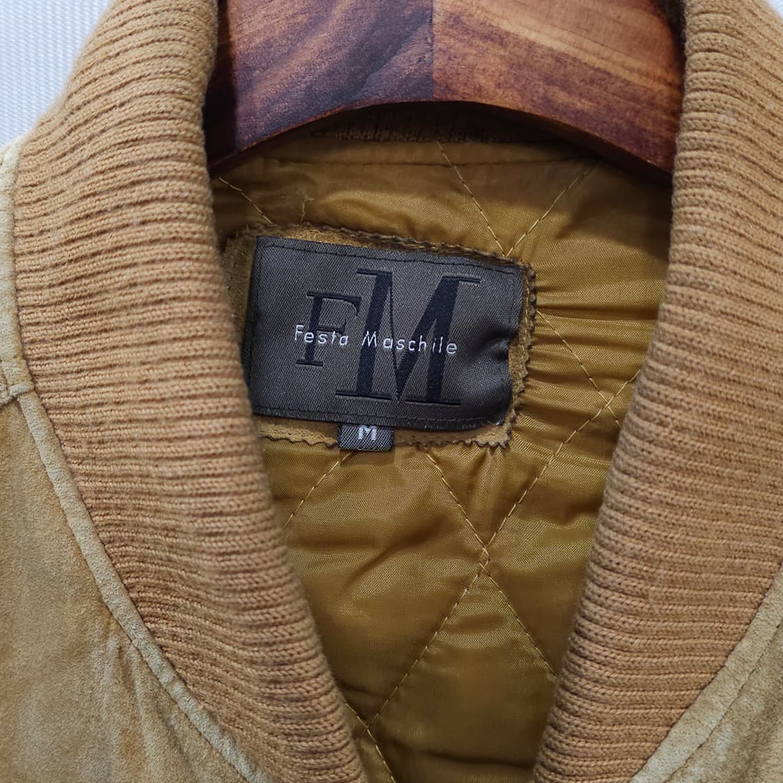 JAPAN 80-90s 빈티지 스웨이드 봄버 자켓- M 상품이미지9