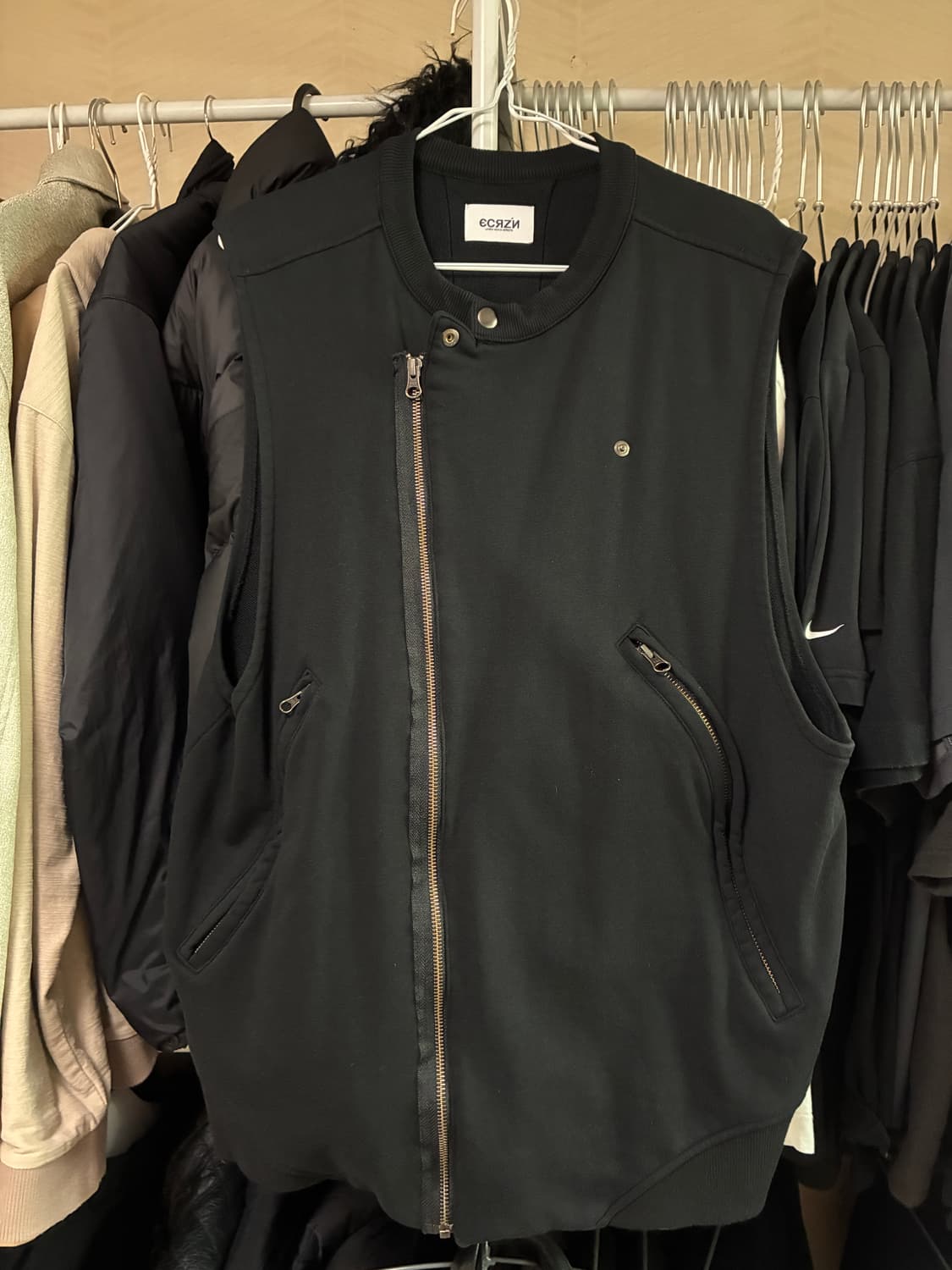 에크라손 라이더 베스트 블랙 상품이미지1