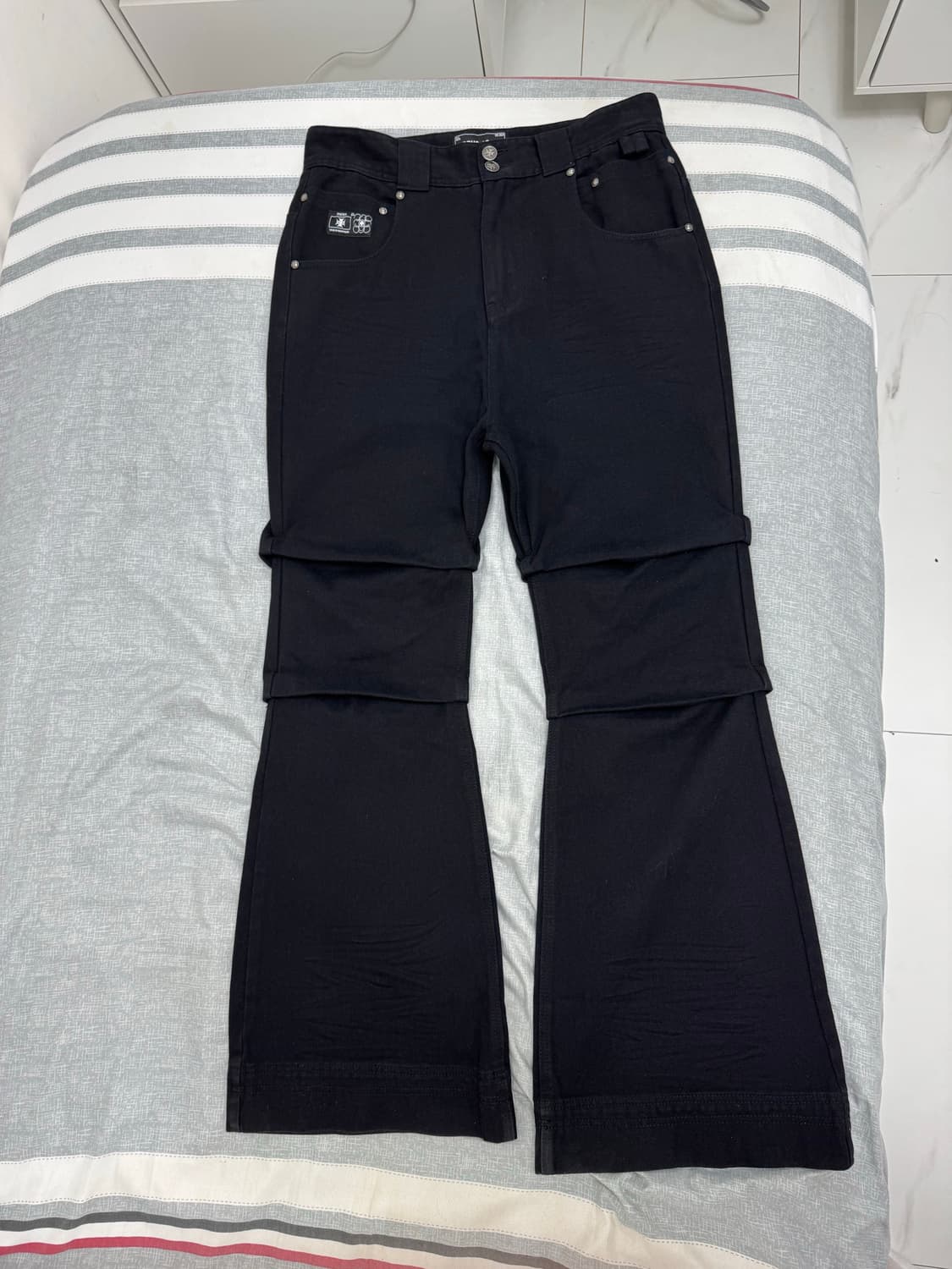 OPUS0012 플레어 팬츠 상품이미지1