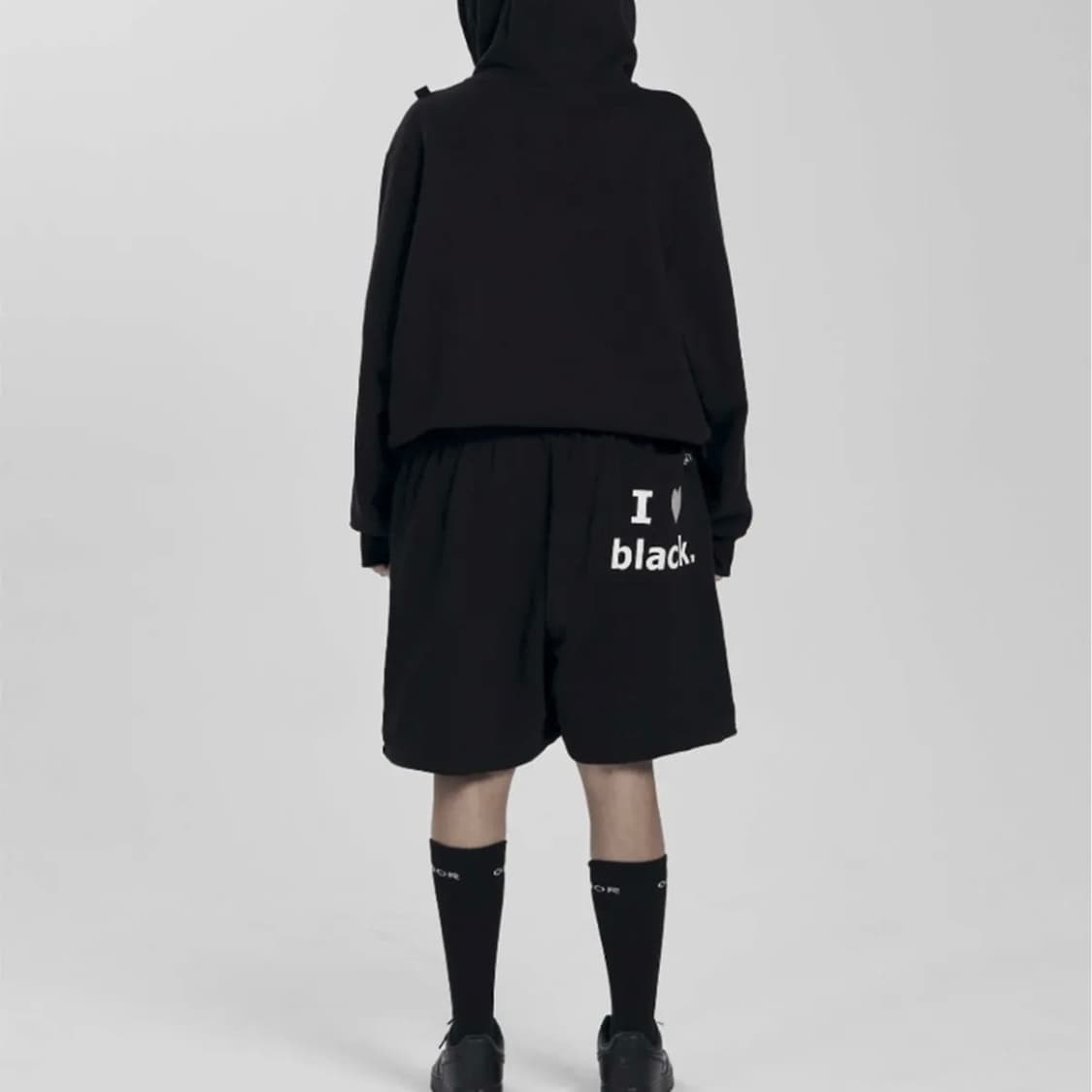 오도어 아이 러브 블랙 팬츠 상품이미지1