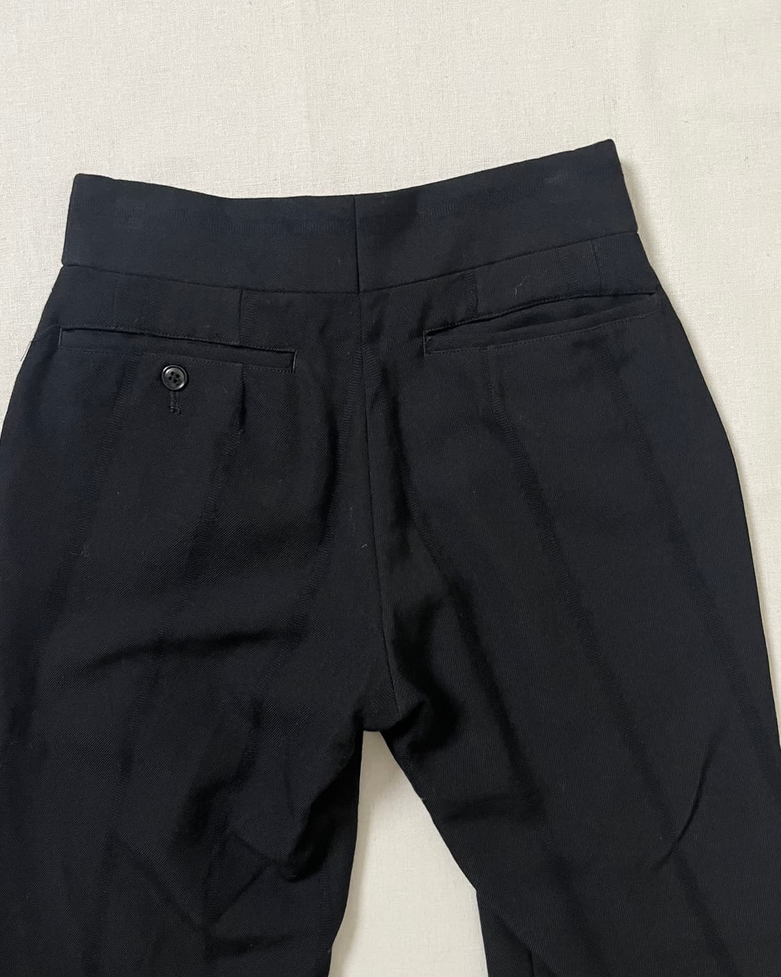 꼼데가르송 01aw beyond taboo 플로럴 시스루패널 팬츠 상품이미지6