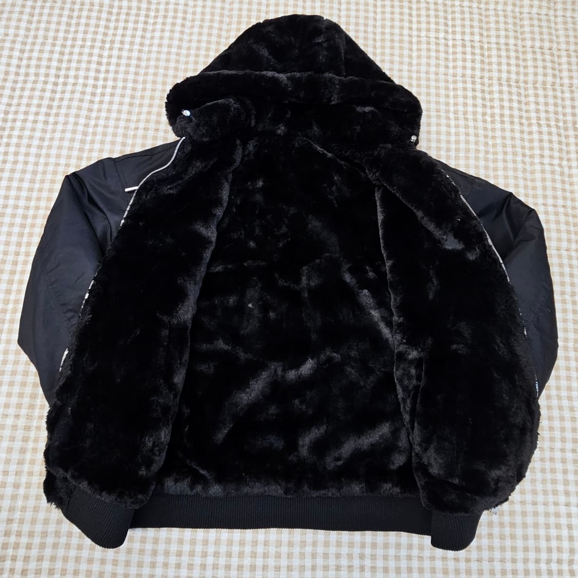 자라 퍼 리버시블 양면 점퍼 남자100 상품이미지5