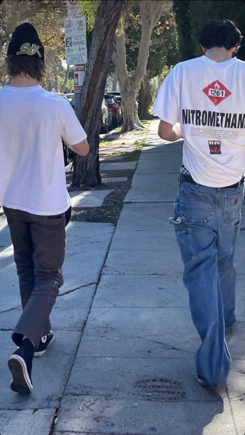 [XL~] 90s usa 크리스티안 스타크 빈티지 프로드래그 티셔츠 상품이미지3