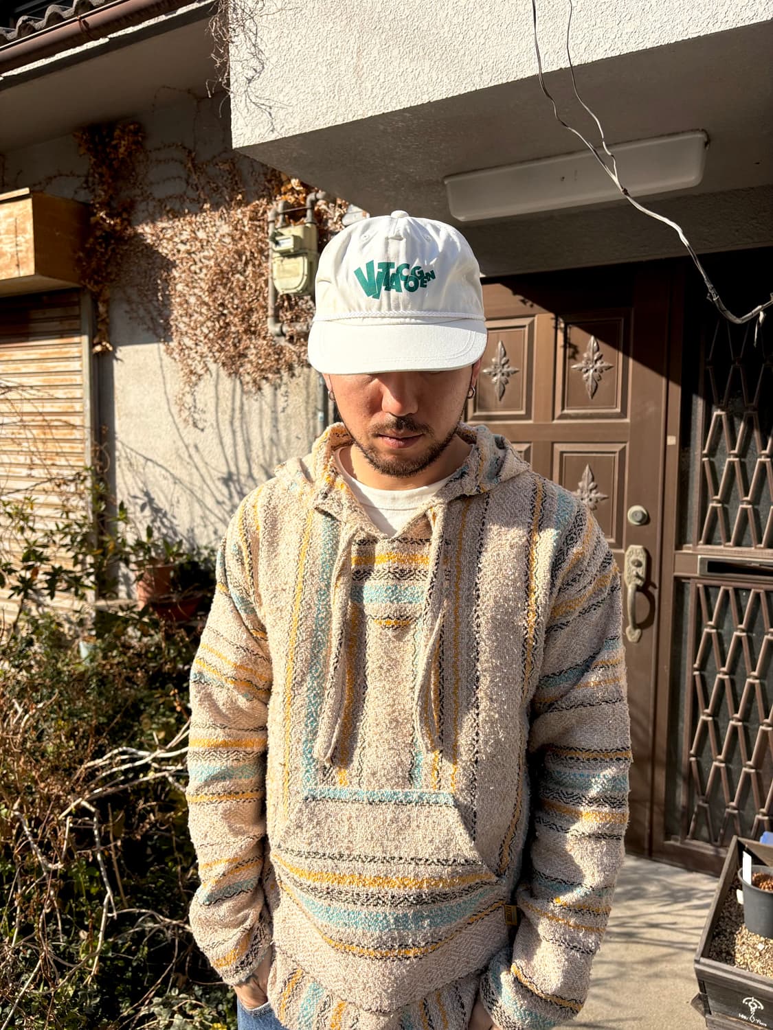 아메리칸 빈티지 화이트 볼캡  상품이미지6