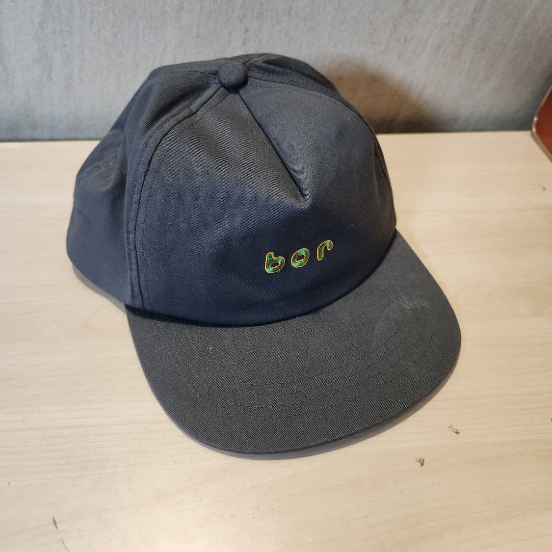 bor 자수 캡 | 미니멀 스트릿 상품이미지1