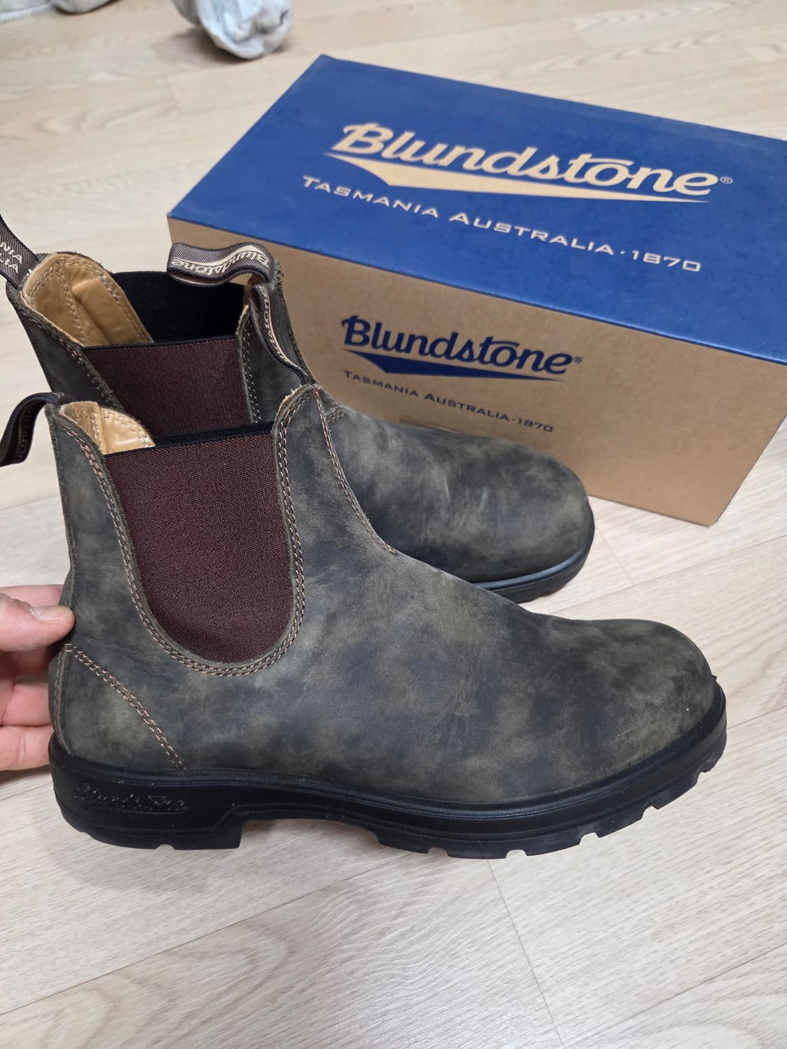 (3시간쯤 착용)블런드스톤 부츠 상품이미지1