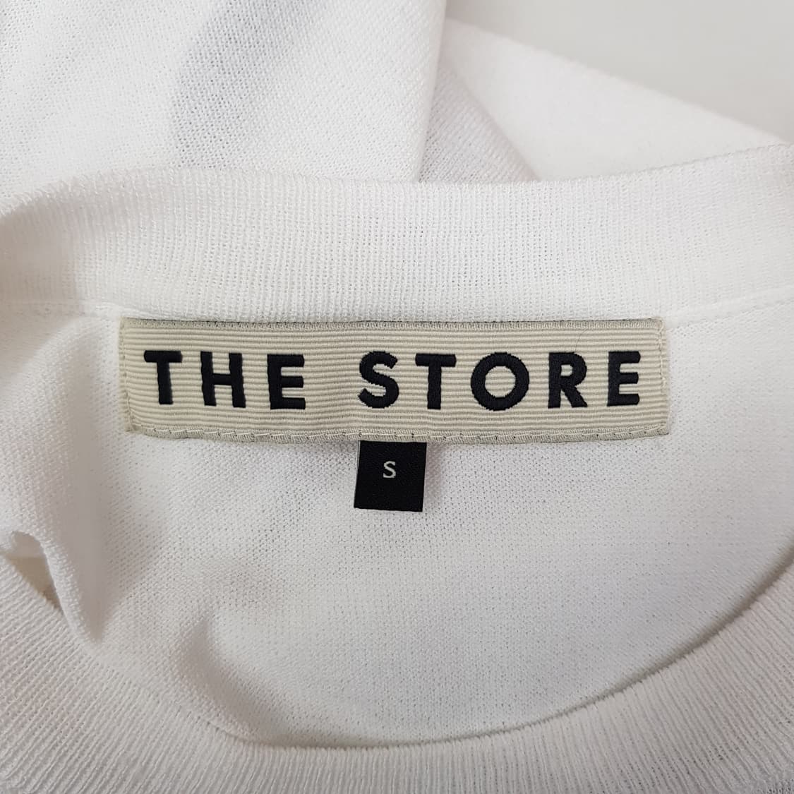 한섬 더스토어 2021 체리 그래픽 반팔 니트 탑 S사이즈 상품이미지5