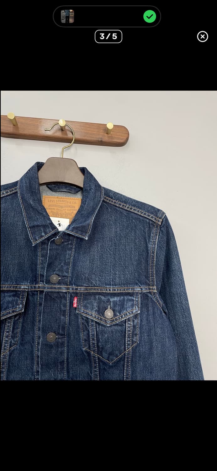 리바이스 프리미엄 라인 진청 데님자켓 A3592 상품이미지3