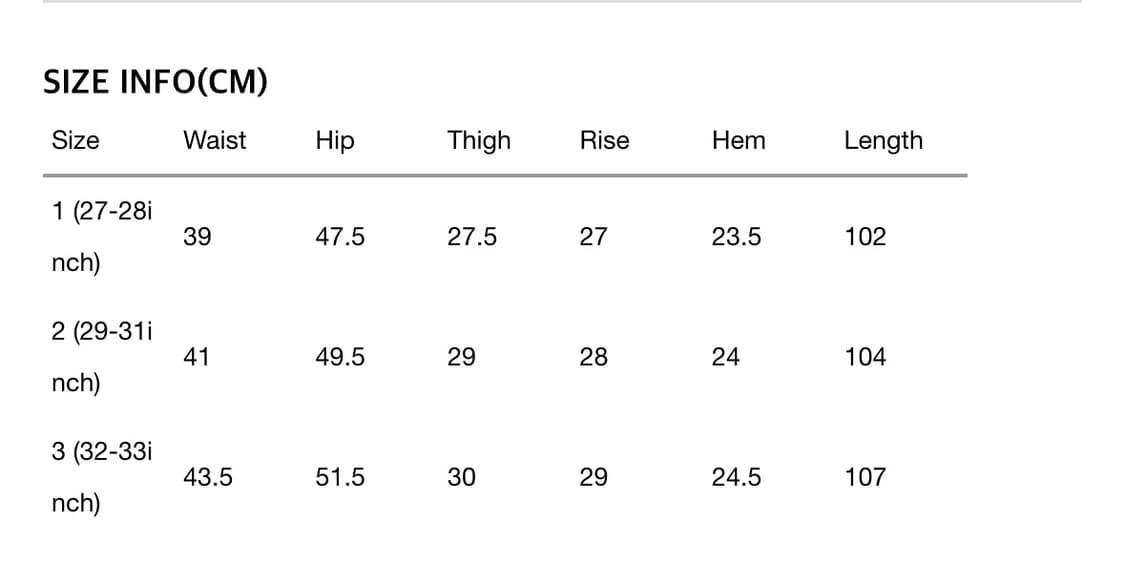 타일레 25ss 부츠컷 데님 SAIL BLUE 2사이즈 상품이미지4
