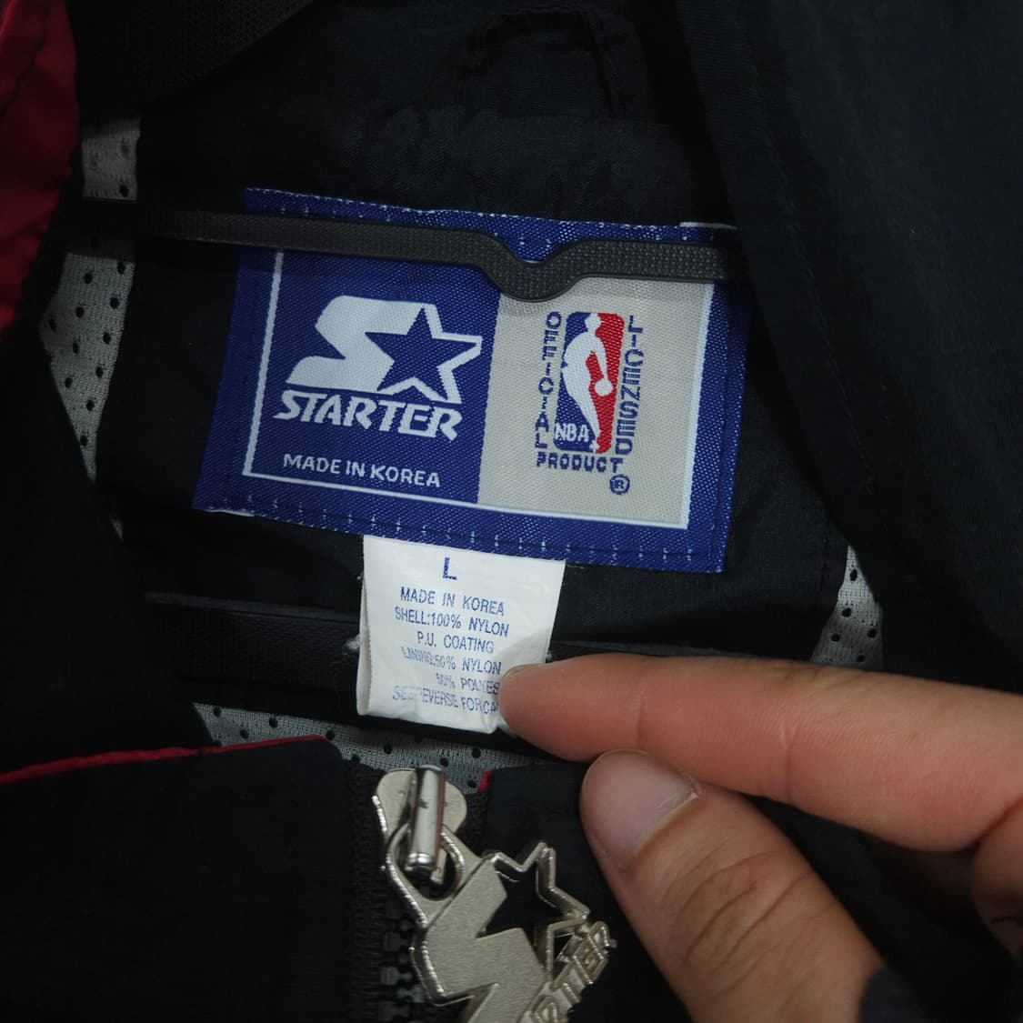 스타터 시카고 불스 자켓 L 상품이미지7