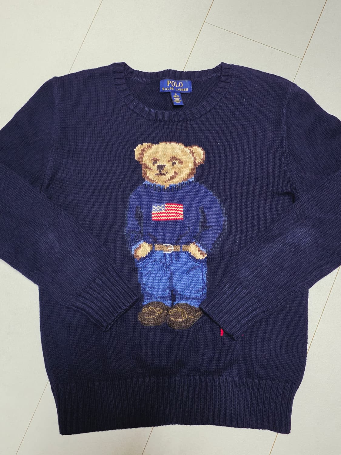 폴로 베어 니트 곰돌이 니트 m 여성44 상품이미지2