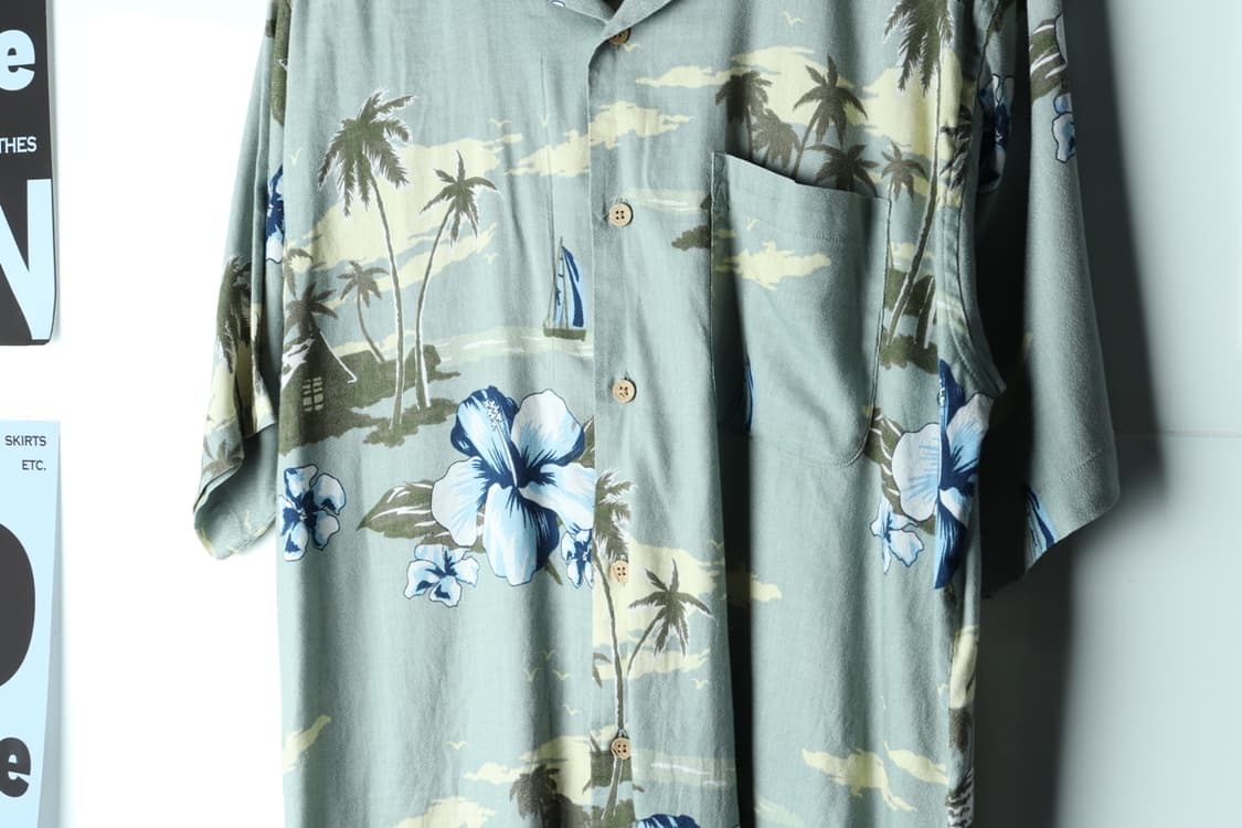 (L-2XL) 브랜드빈티지 반팔셔츠 남방 USA 하와이안-H33115 상품이미지5