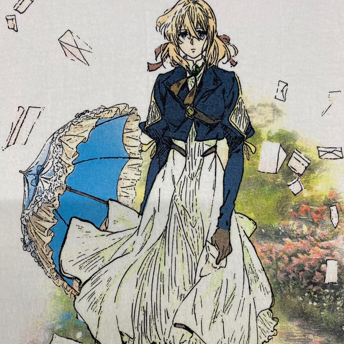 바이올렛에버가든 부틀렉 애니메이션 티셔츠 상품이미지6