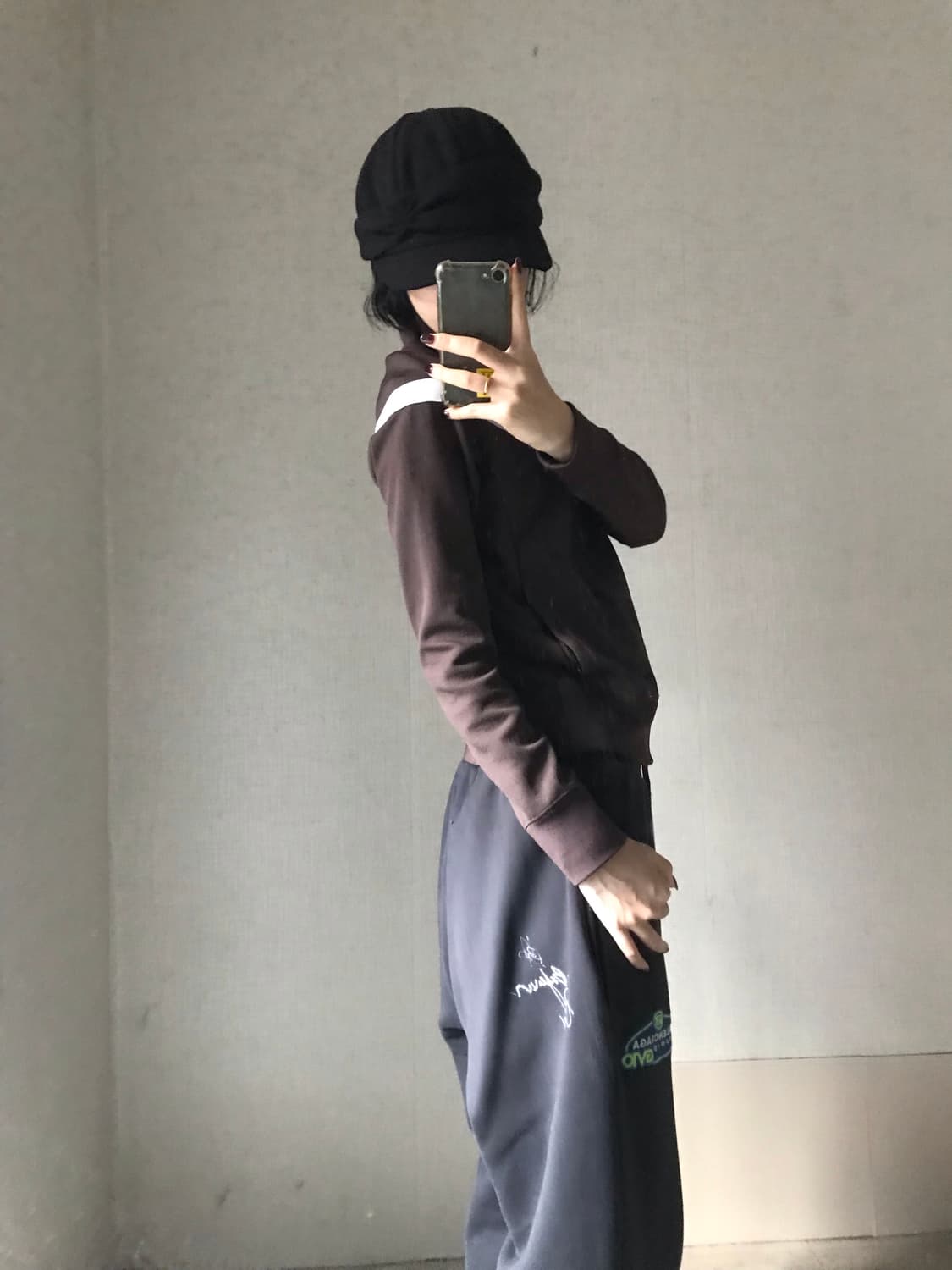 나이키 브라운 슬림핏 져지 상품이미지3