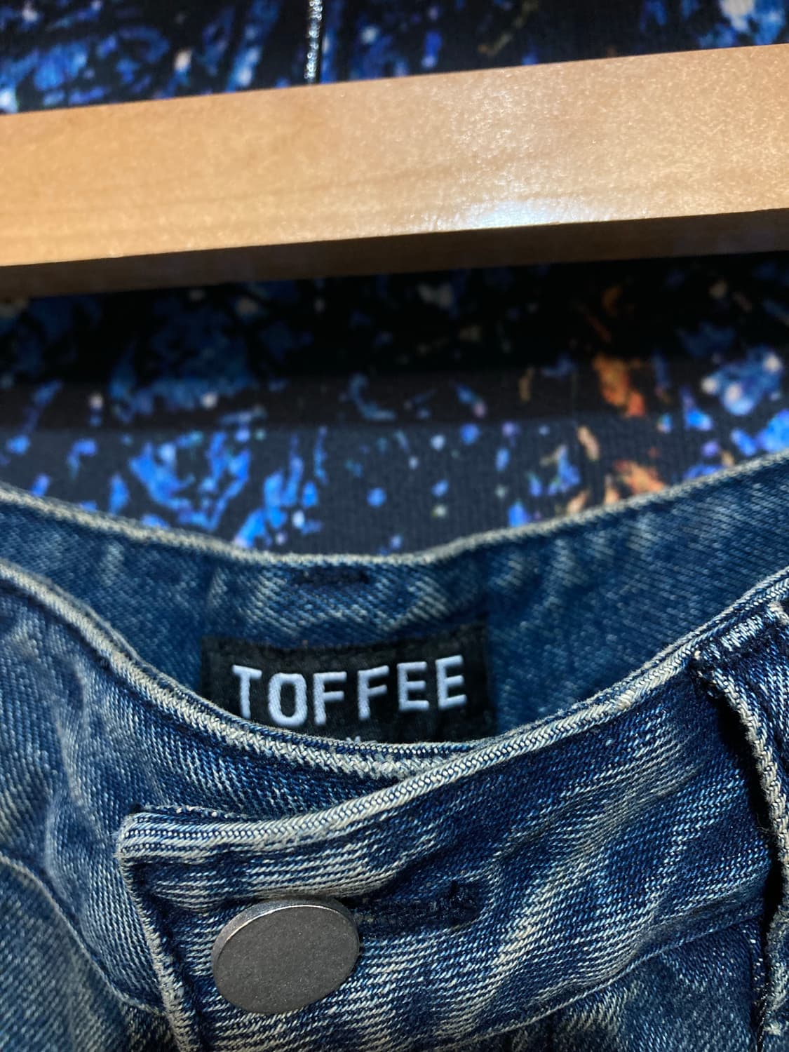 ⚜️TOFFEE(토피) 빈티지 워싱 와이드 데님 팬츠 상품이미지3