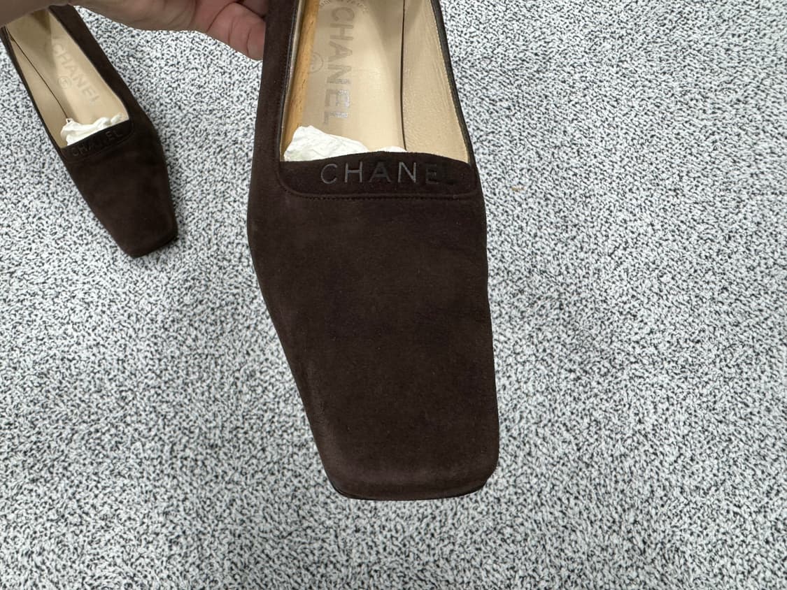 샤넬 스웨이드 로퍼 상품이미지4