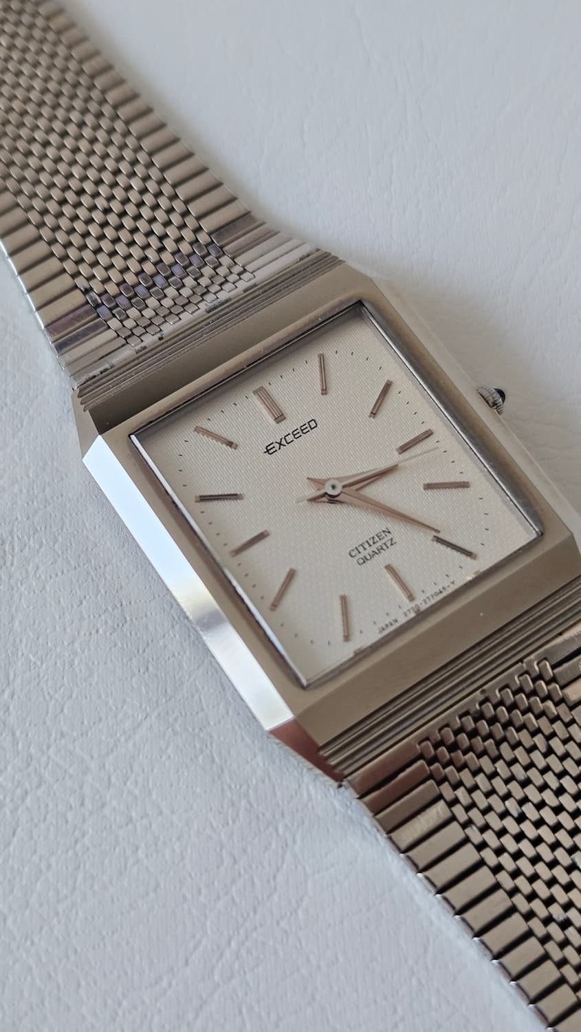 시티즌 Exceed 쿼츠 빈티지 시계 상품이미지1