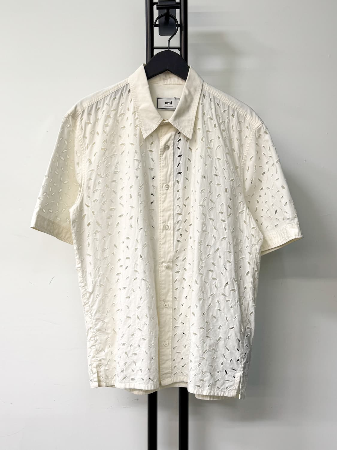 아미 엠브로이더드 하프 셔츠 상품이미지1