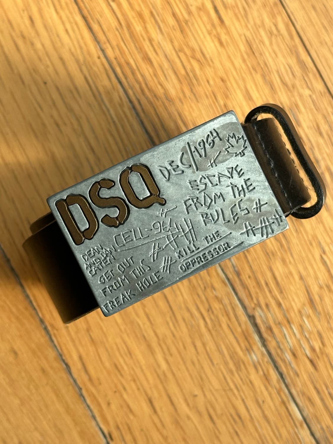 Dsquared2 Real Leather Belt 상품이미지2