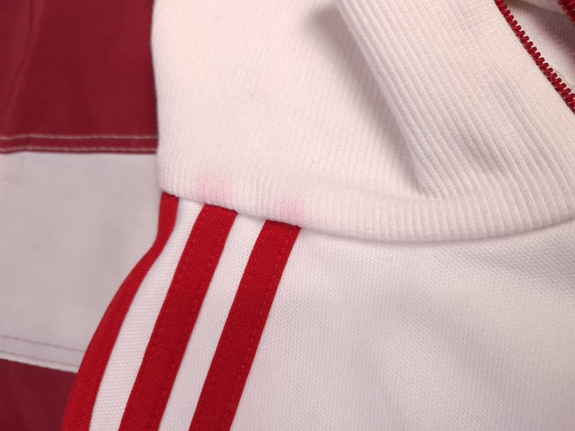 오리지날 아디다스 화이트 레드 삼선 런던 트렉탑져지 상품이미지5