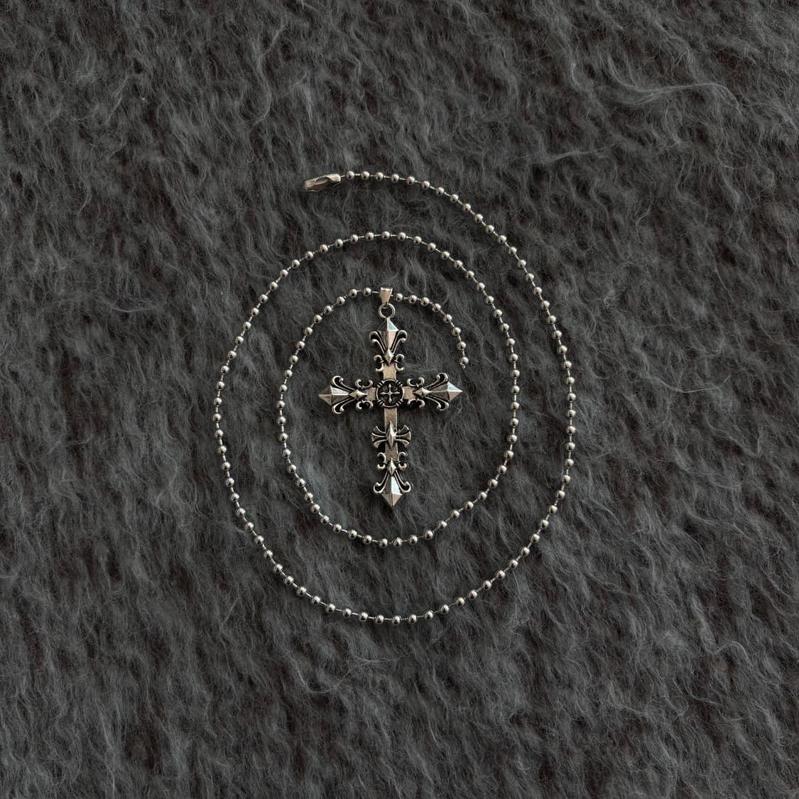 Cross necklace / 십자가 볼체인 키링 빈티지 써지컬 목걸이 상품이미지1