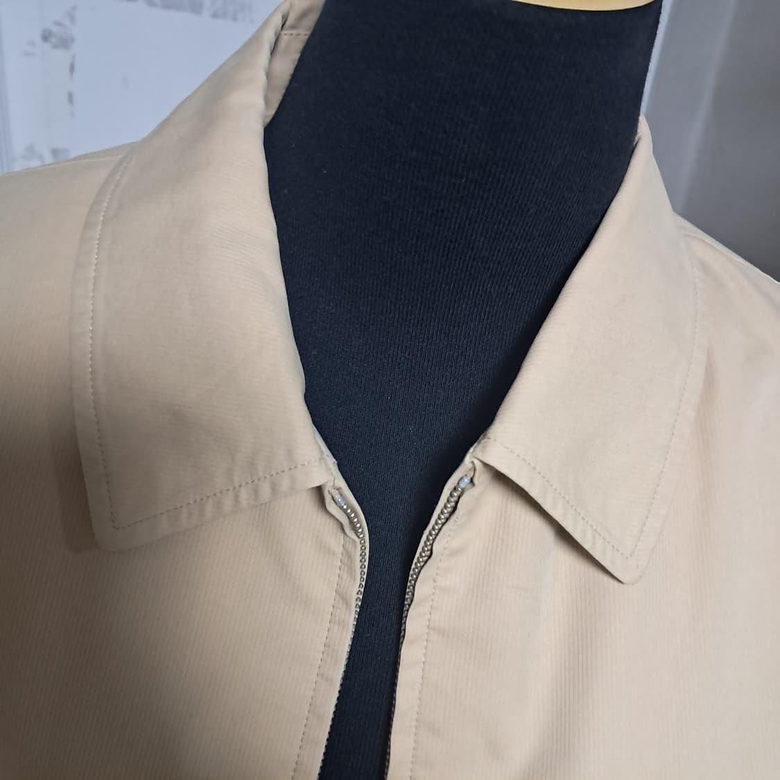 입생로랑 남성 빈티지 블루종 봄버 자켓 95 상품이미지3