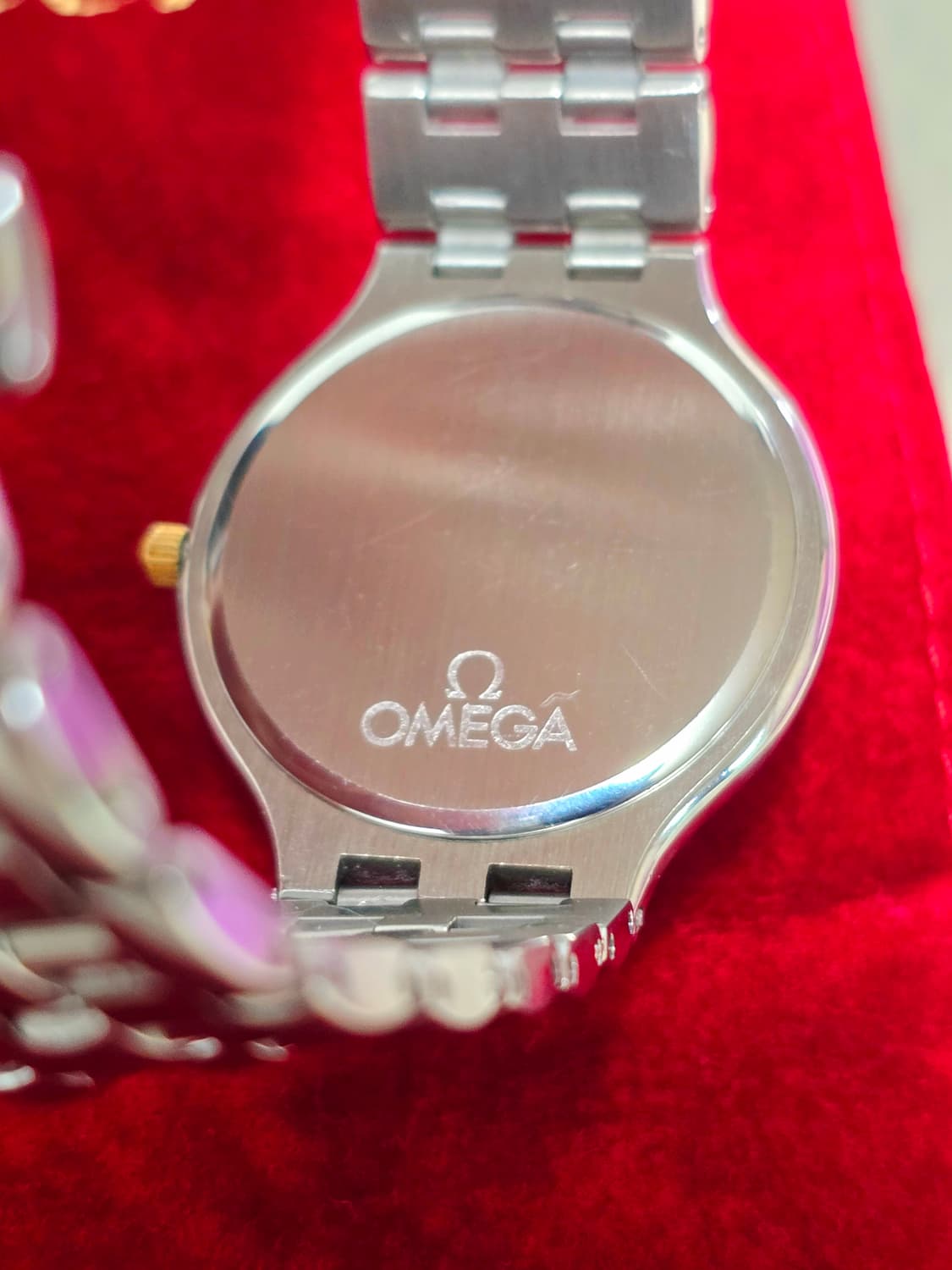 오메가드빌18k골드시계 31mm 남녀공용 정품 상품이미지7