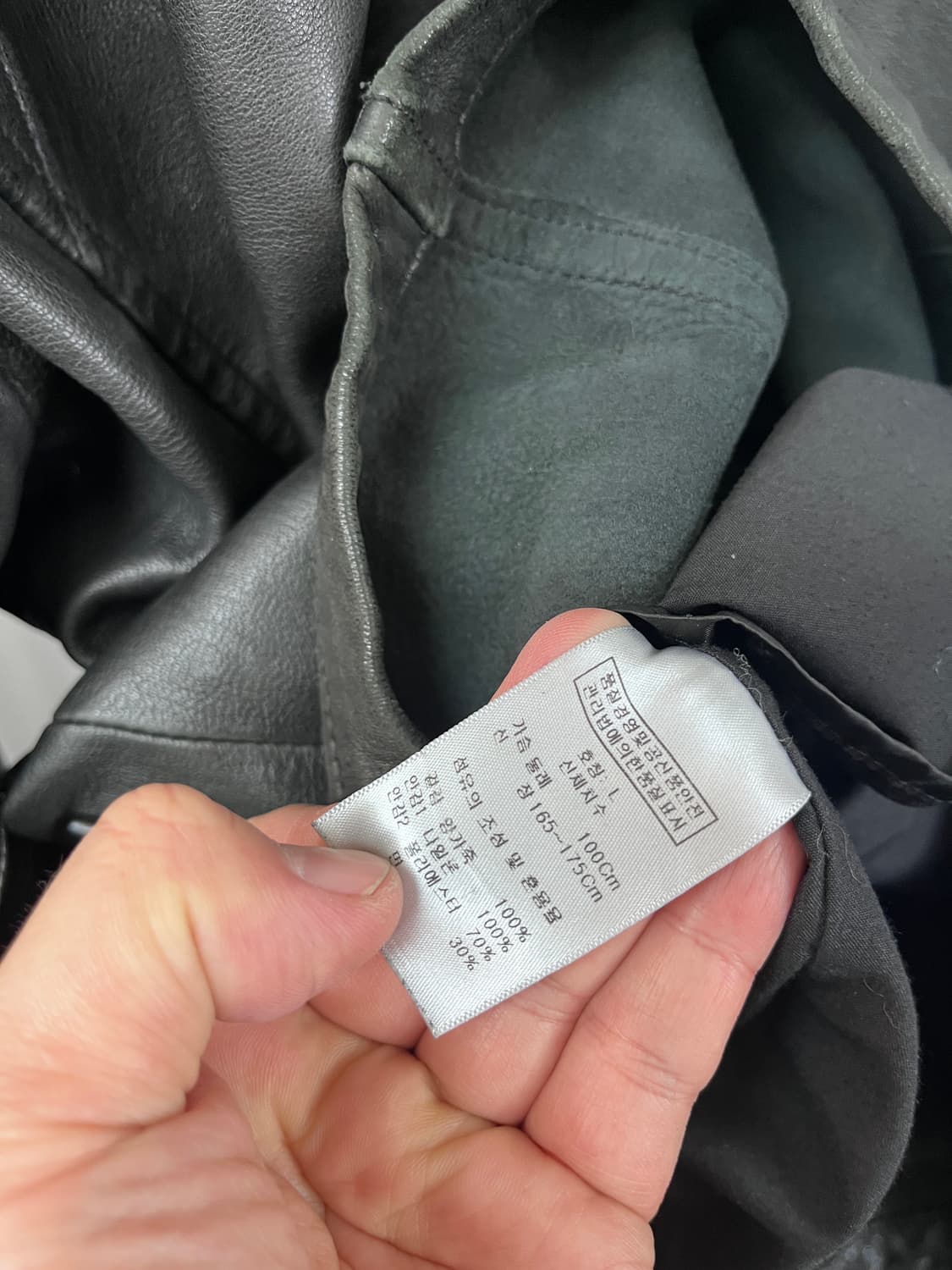 TATE sheep leather jacket 상품이미지5