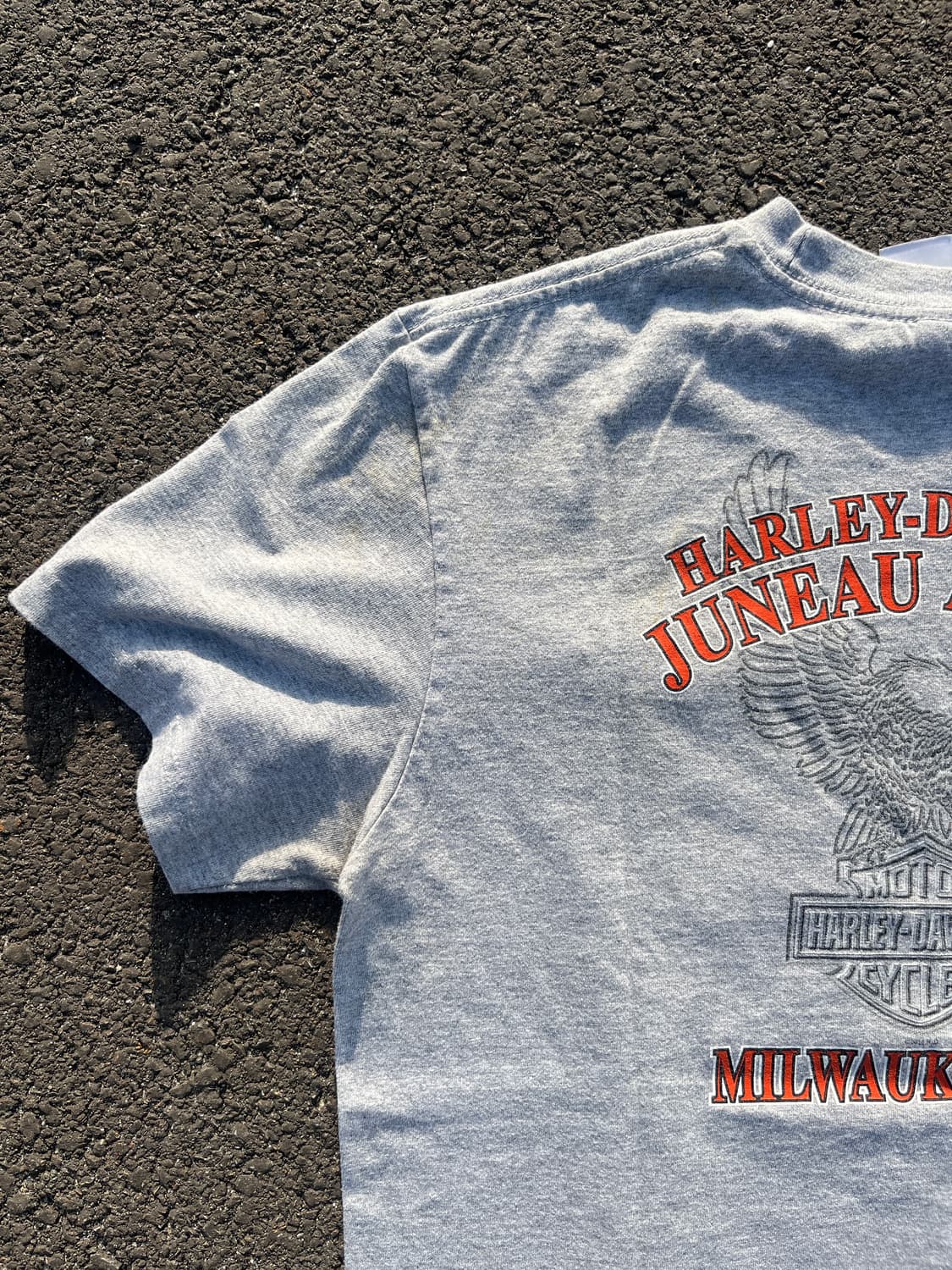 할리데이비슨 밀워키 멜란지 티셔츠 상품이미지5