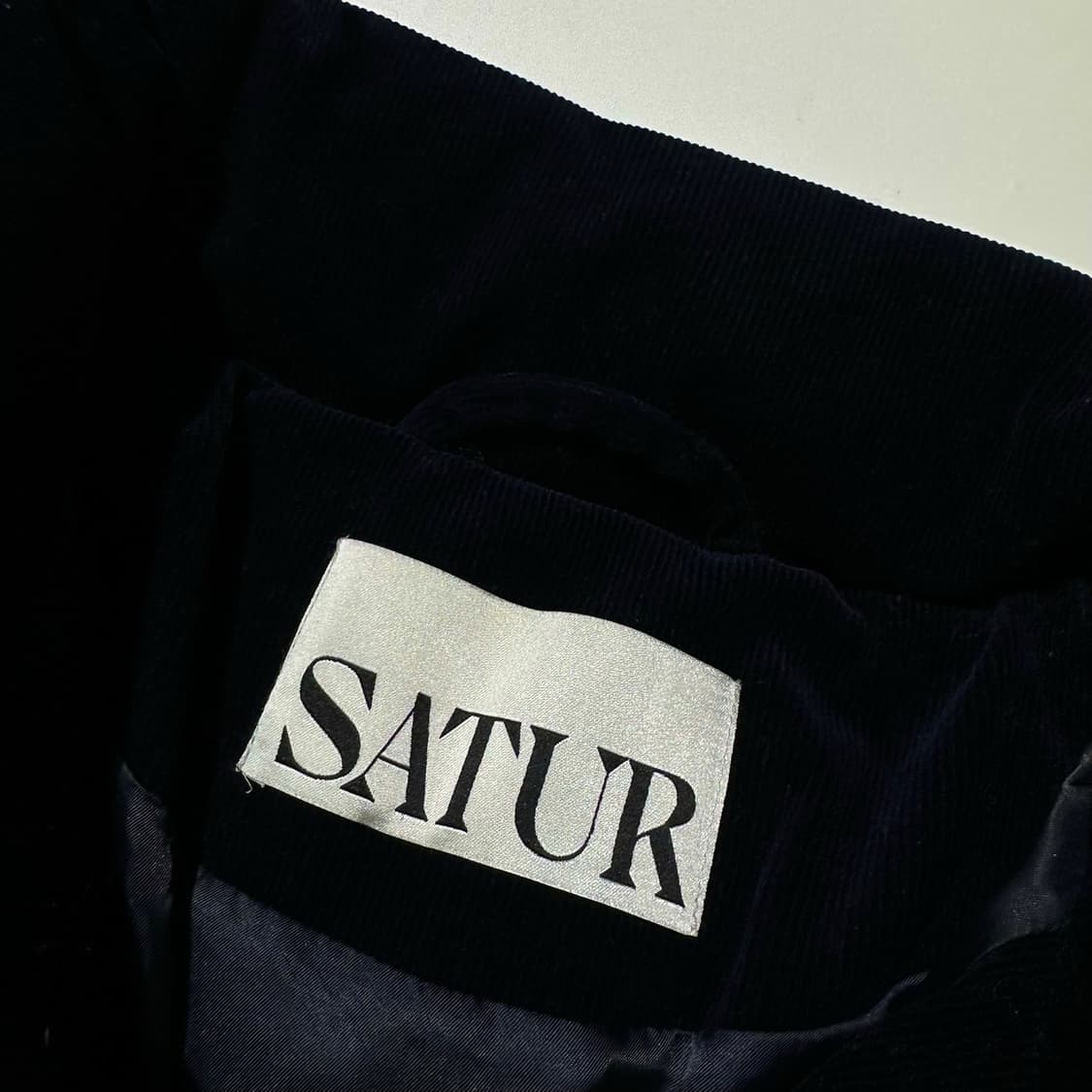 24fw 세터 로턴 코듀로이 덕다운 패딩 네이비 상품이미지6