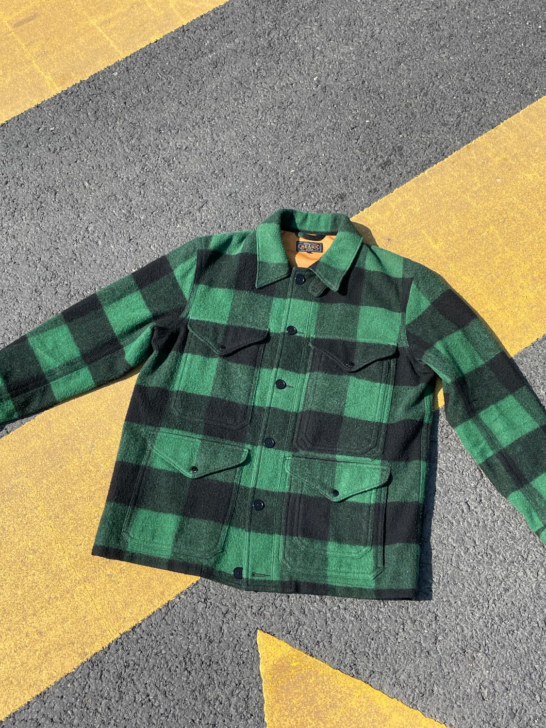 Beams Plus 울 체크 자켓 상품이미지2