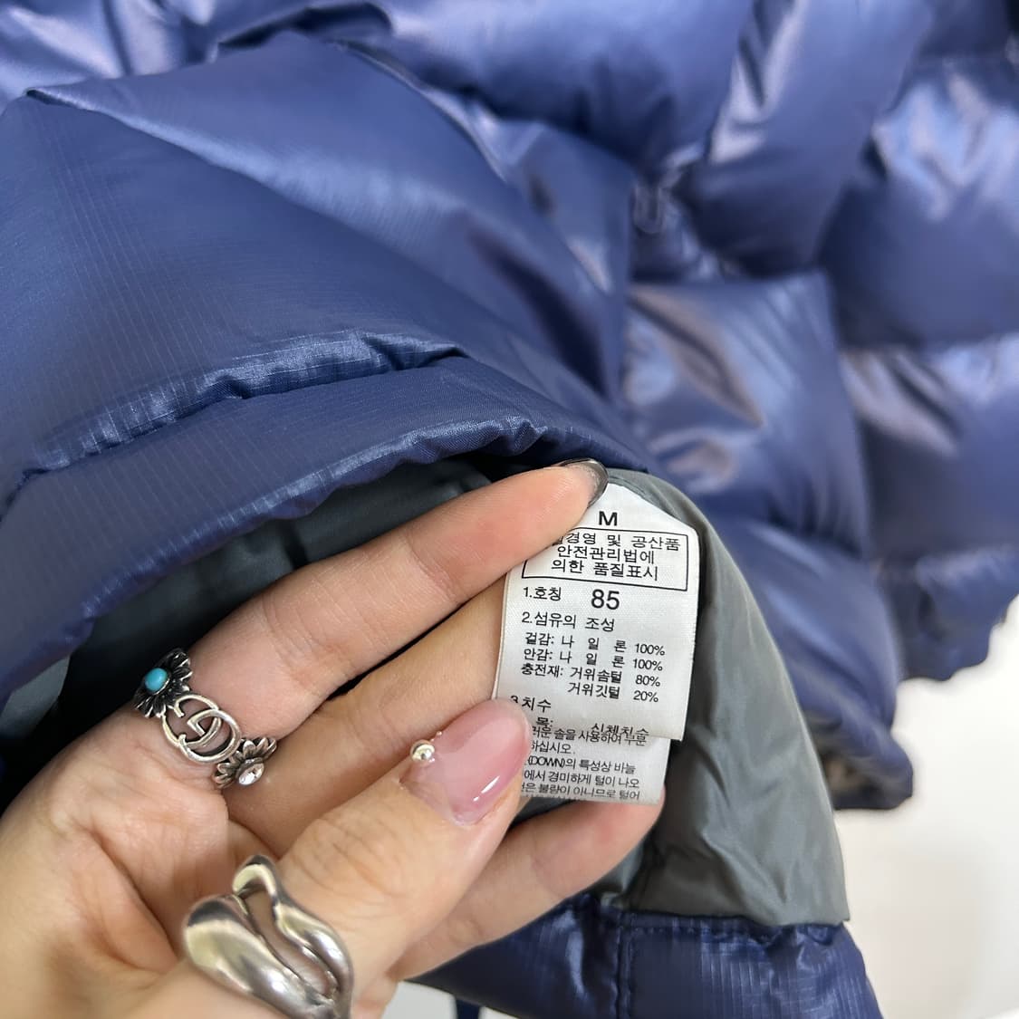 노스페이스 700 여성 눕시 구스다운 패딩 85 상품이미지4