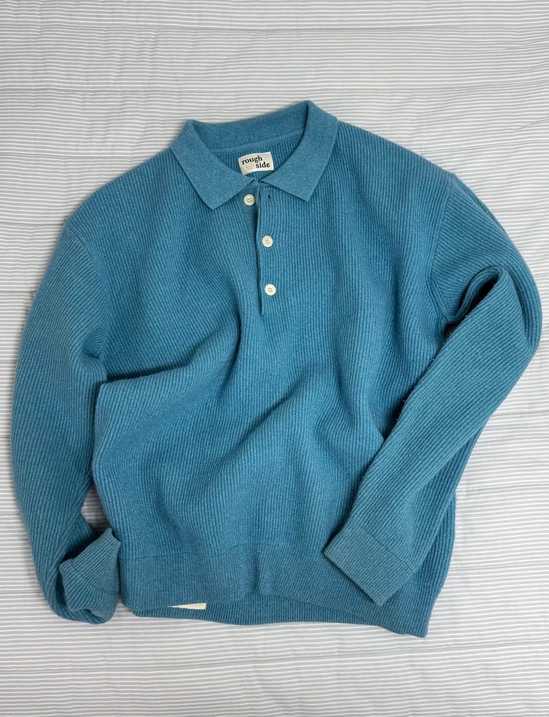 러프사이드-카라 니트 상품이미지1