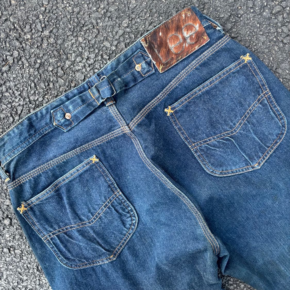 일본 리 1101 유니온메이드 셀비지 데님 팬츠 상품이미지10