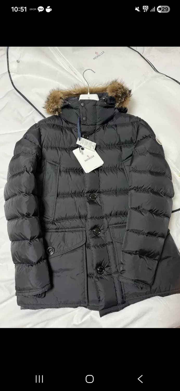 23/24 몽클레어 클루니 블랙 3사이즈 상품이미지1