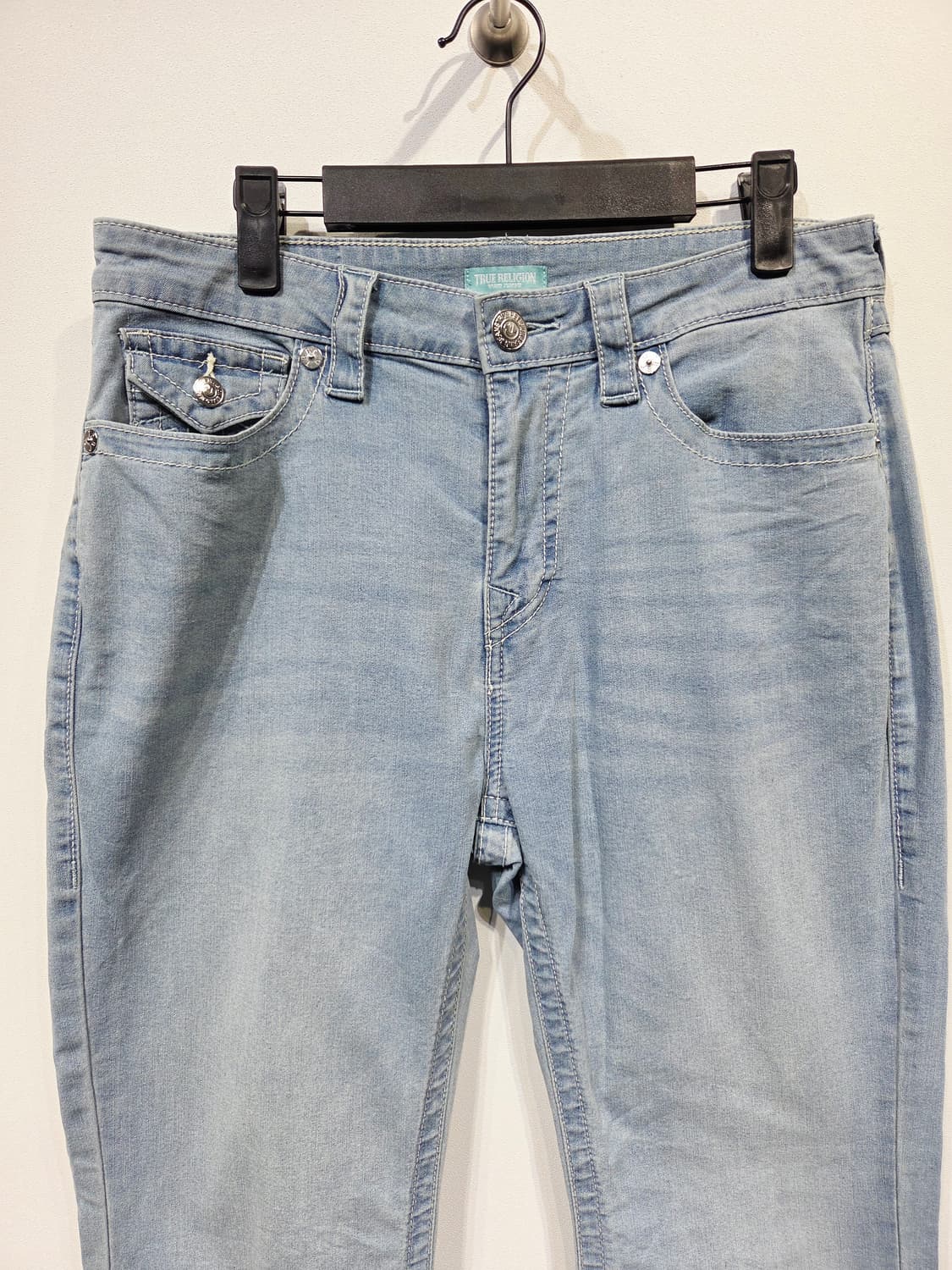 트루릴리젼 부츠컷 청바지 연청 데님_30 상품이미지3