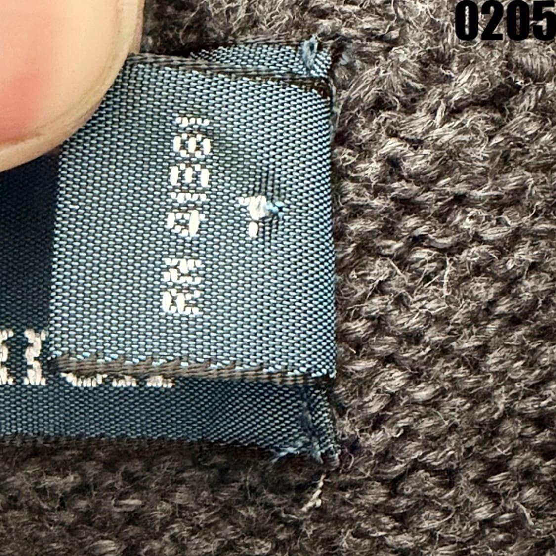 폴로 랄프로렌 헨리넥 버튼 니트 스웨터 XL 차콜그레이 0205 상품이미지8