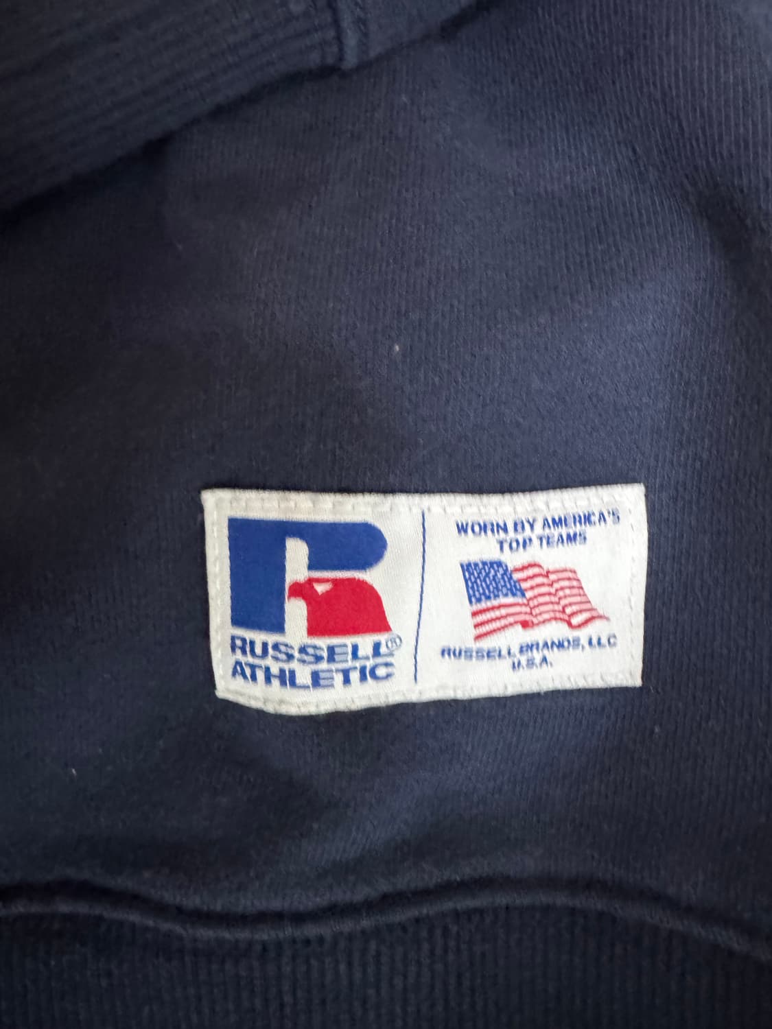 00s 빈티지 러셀 스웻셔츠 네이비 L  상품이미지2